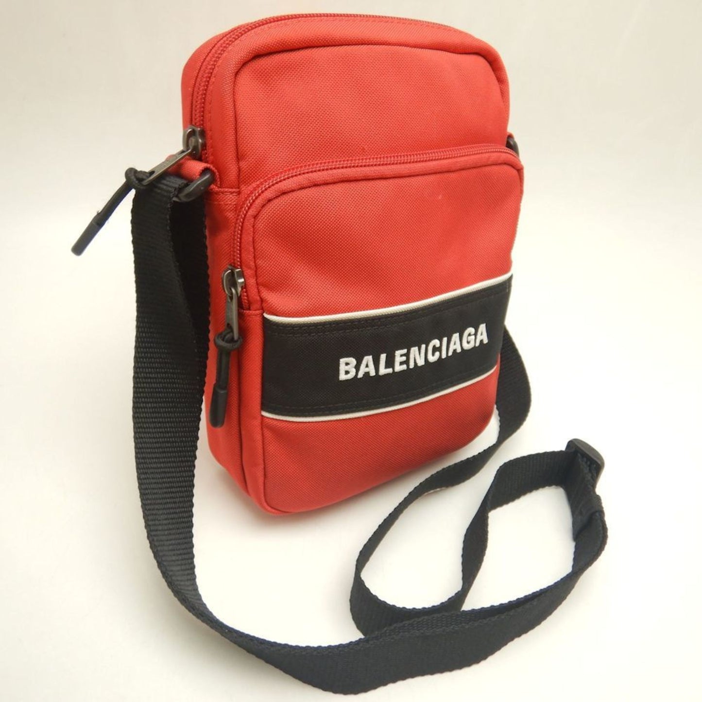 Balenciaga Nylon Black Shoulder Bags