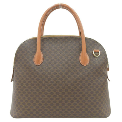 Celine Pvc Brown Handbags