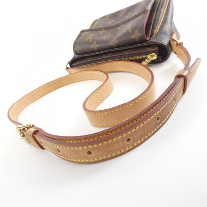 Louis Vuitton Coated Canvas Brown Shoulder Bags