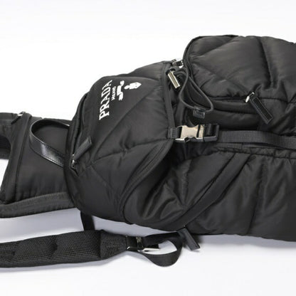 Prada Nylon Black Backpacks