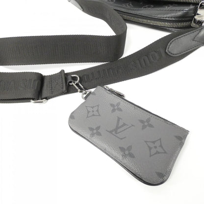 Louis Vuitton Coated Canvas Black Shoulder Bags