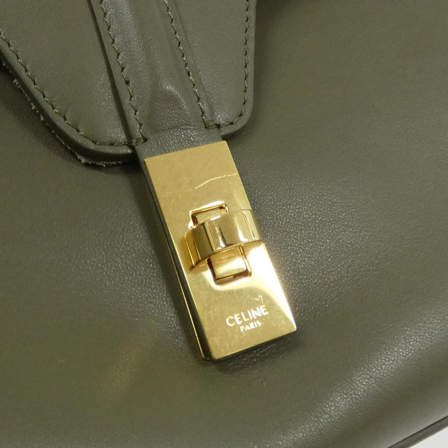 Celine Others Green Shoulder Bags