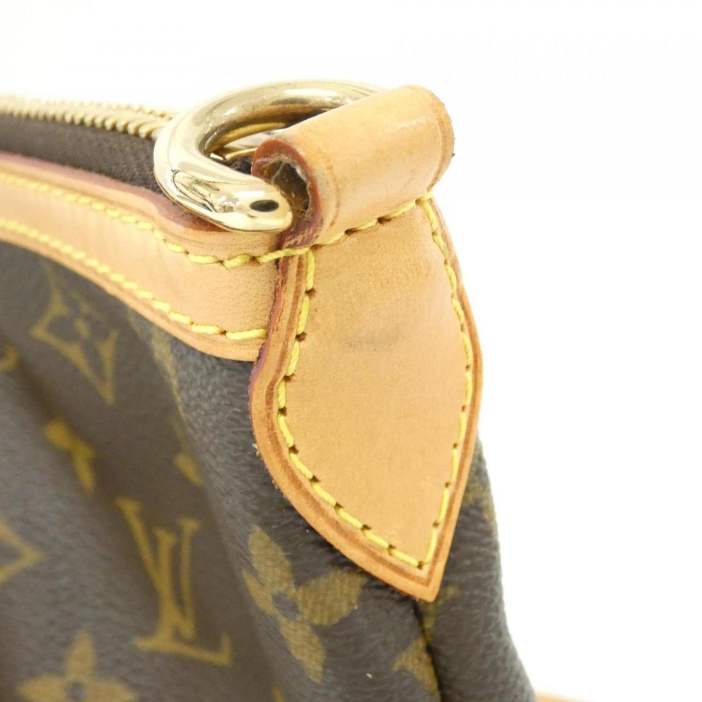 Louis Vuitton Coated Canvas Brown Handbags
