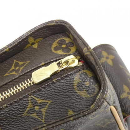 Louis Vuitton Coated Canvas Brown Handbags