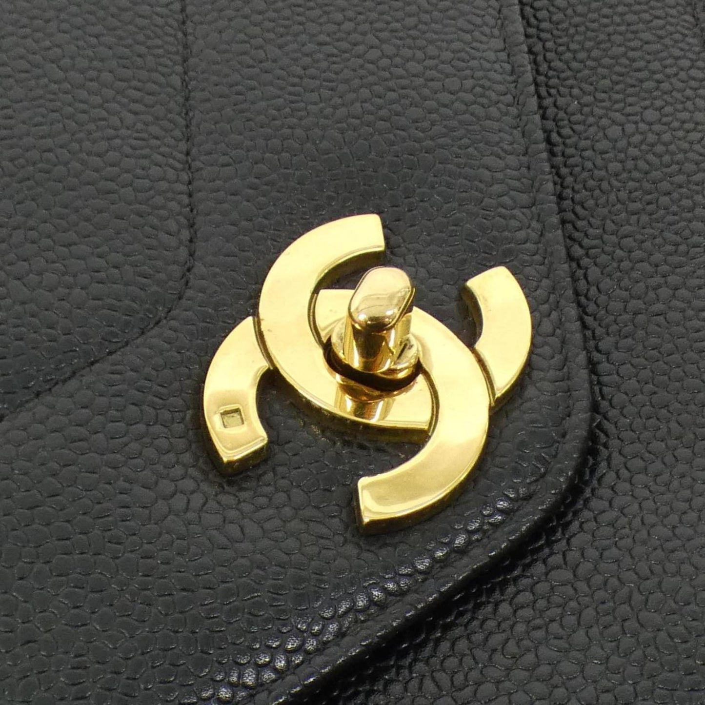 Chanel Calfskin Black Shoulder Bags