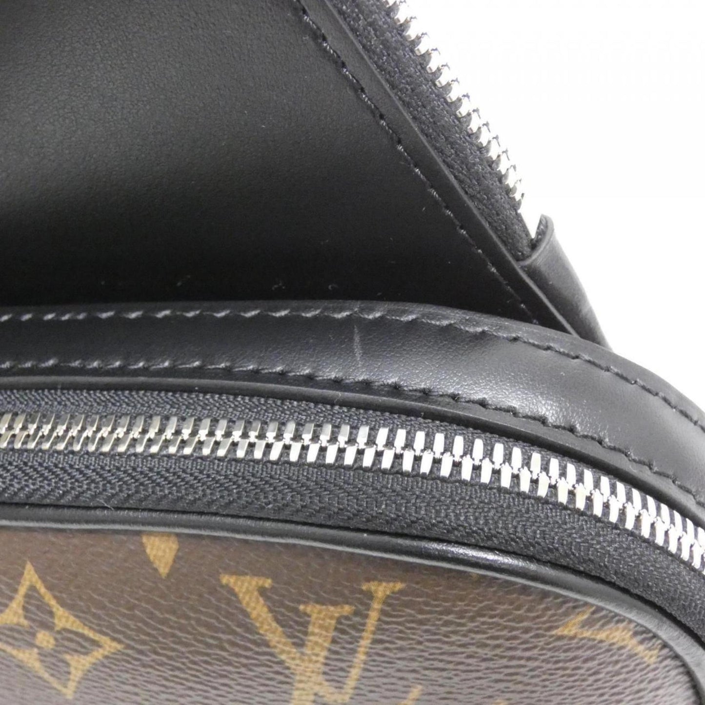 Louis Vuitton Coated Canvas Black Shoulder Bags