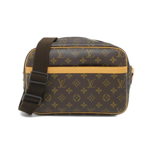 Louis Vuitton Coated Canvas Brown Shoulder Bags