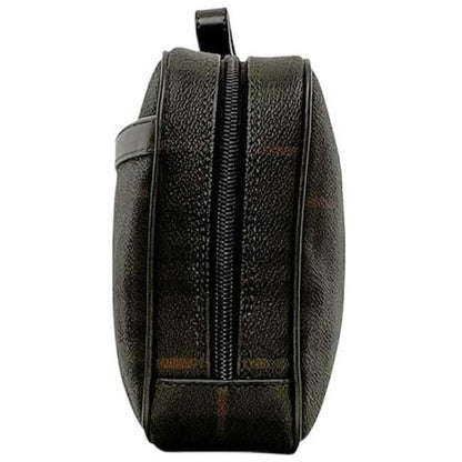 Burberry Pvc Brown Clutch Bags