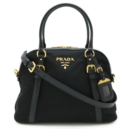 Prada Nylon Black Handbags