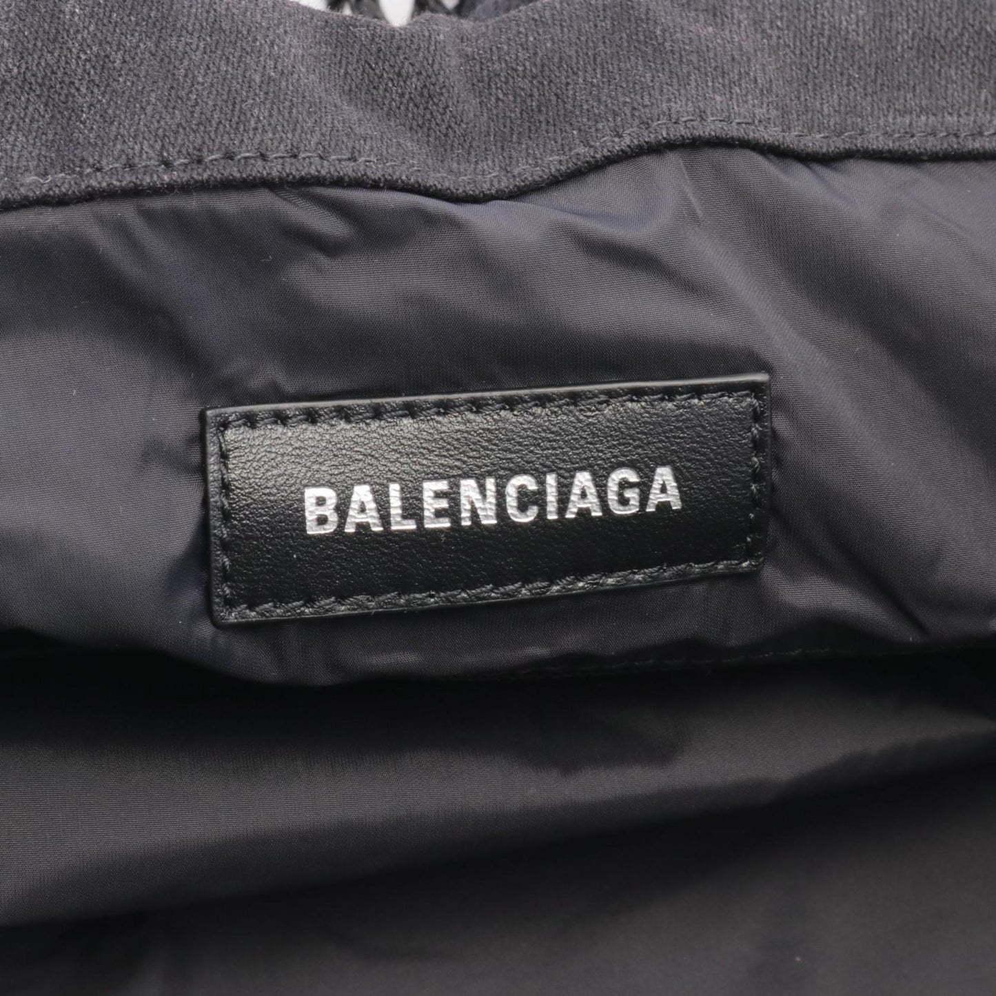 Balenciaga Denim Black Tote Bags