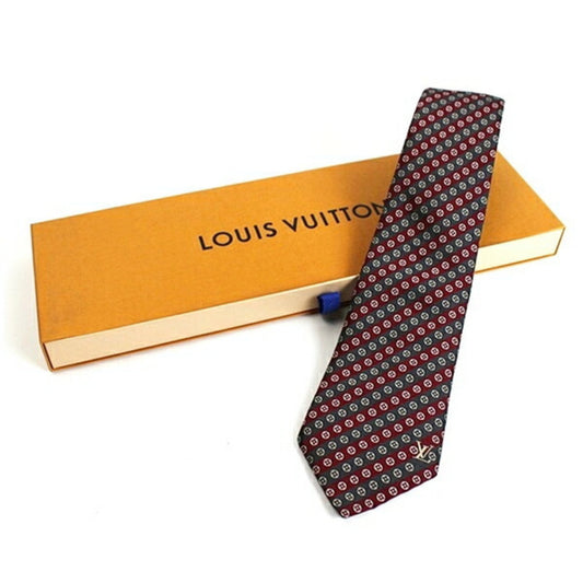 Louis Vuitton Silk Green Ties