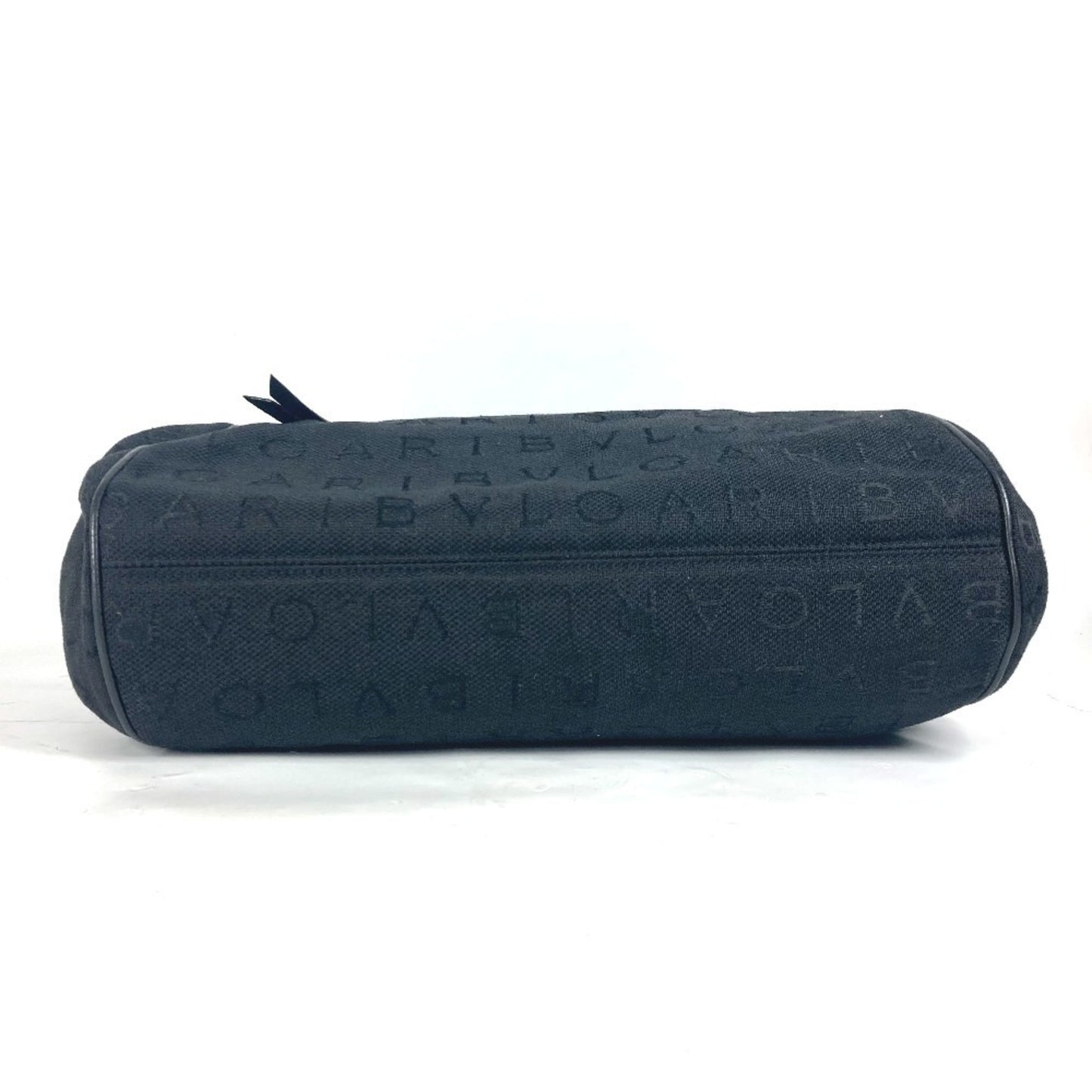Bvlgari Canvas Black Shoulder Bags