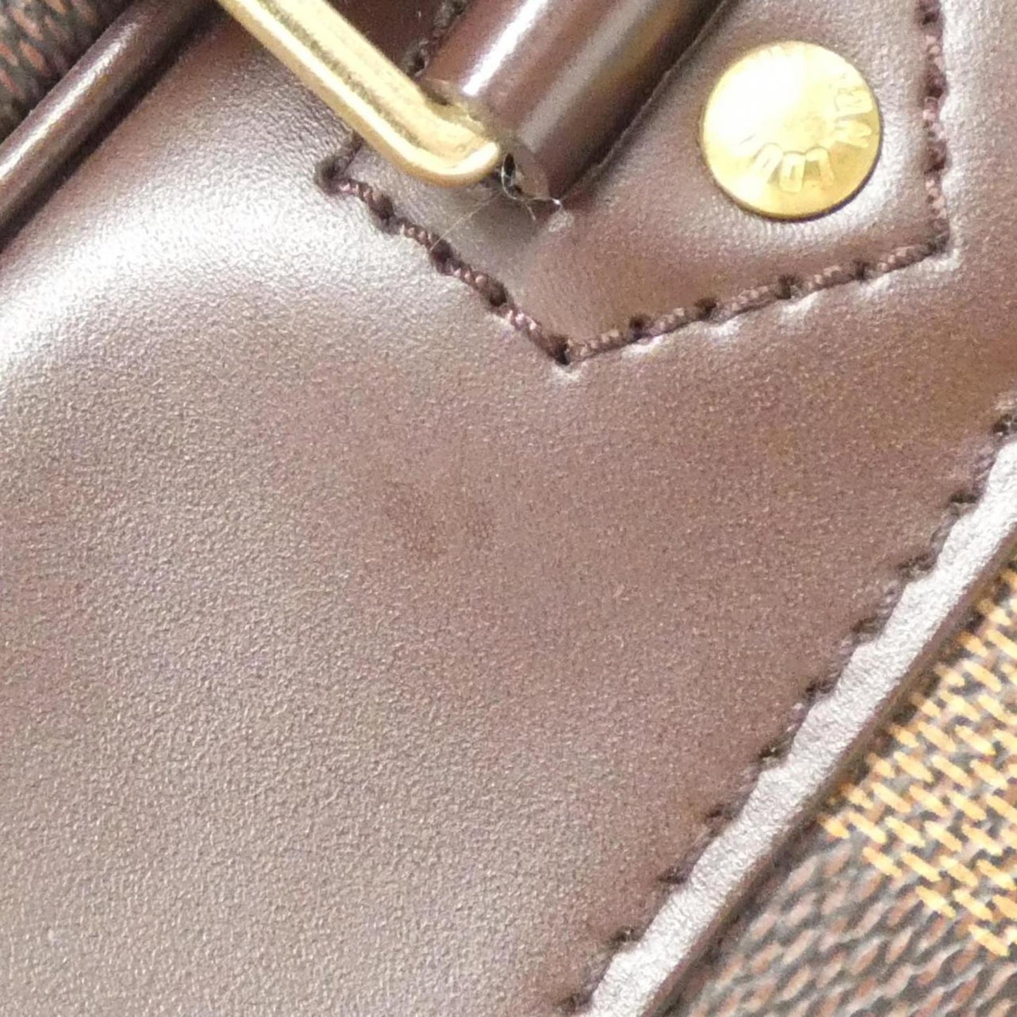 Louis Vuitton Coated Canvas Brown Handbags
