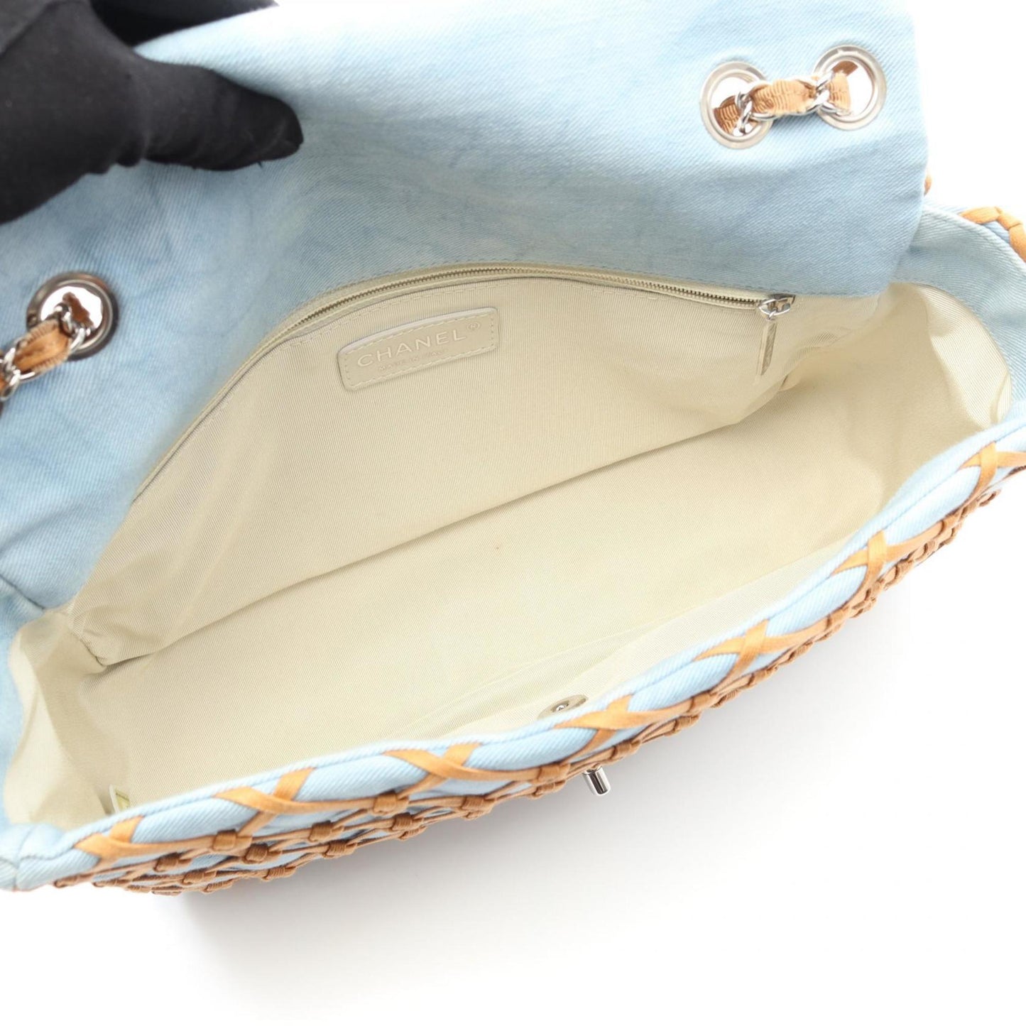 Chanel Denim Blue Shoulder Bags