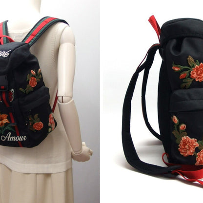 Gucci Canvas Black Backpacks