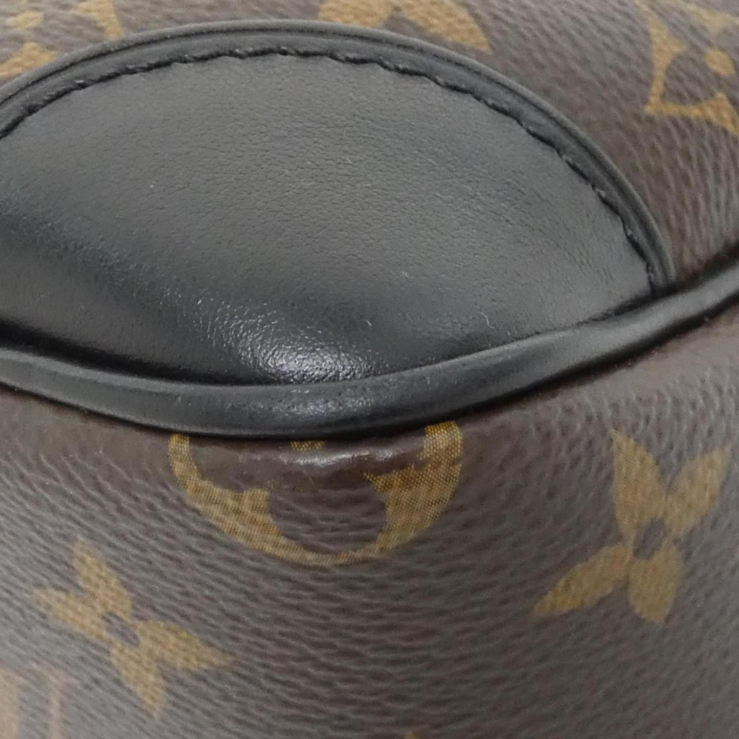 Louis Vuitton Coated Canvas Black Shoulder Bags