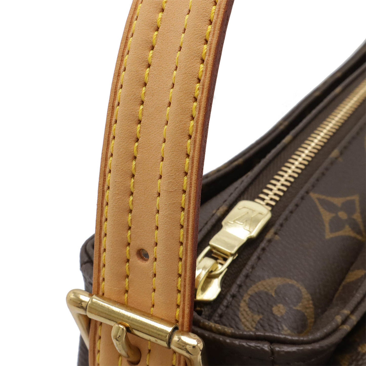 Louis Vuitton Monogram Canvas Brown Shoulder Bags