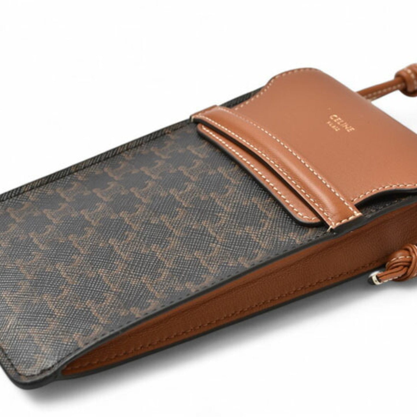 Celine Pvc Brown Shoulder Bags