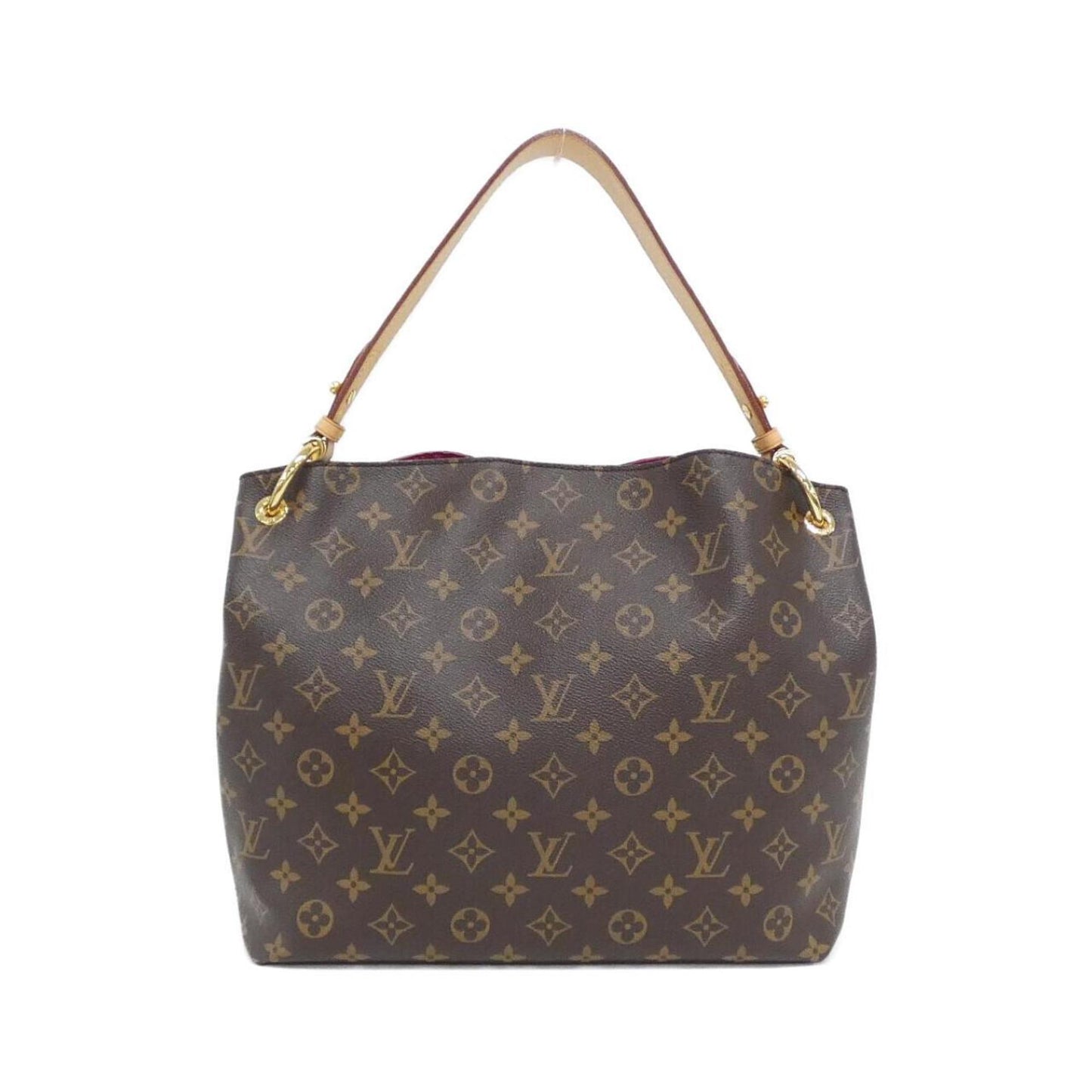 Louis Vuitton Coated Canvas Brown Shoulder Bags