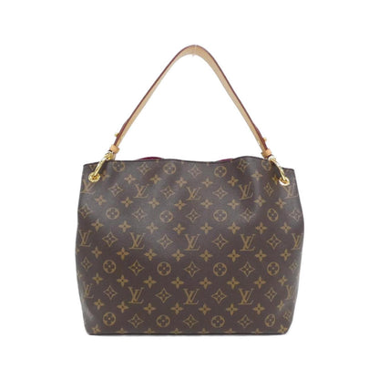 Louis Vuitton Coated Canvas Brown Shoulder Bags