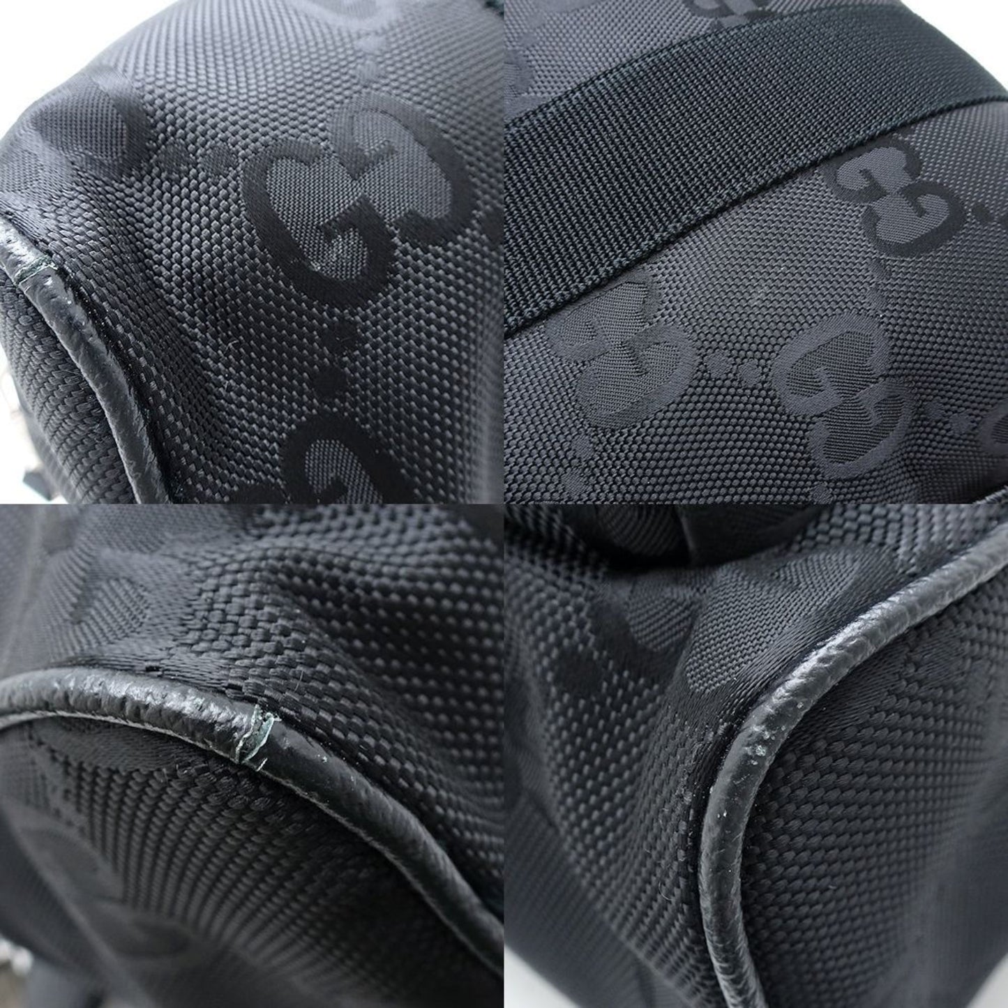 Gucci Nylon Black Handbags