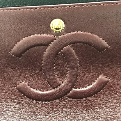 Chanel Calfskin Black Shoulder Bags