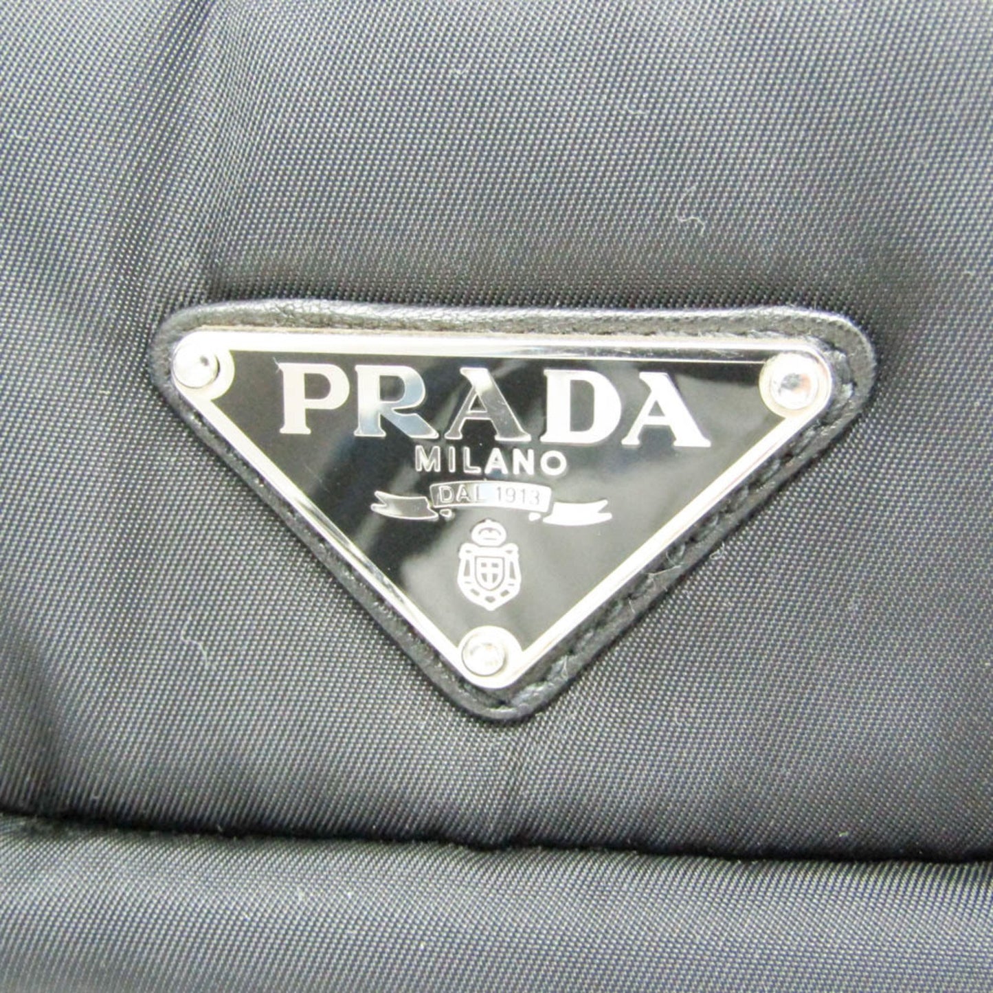 Prada Nylon Black Handbags