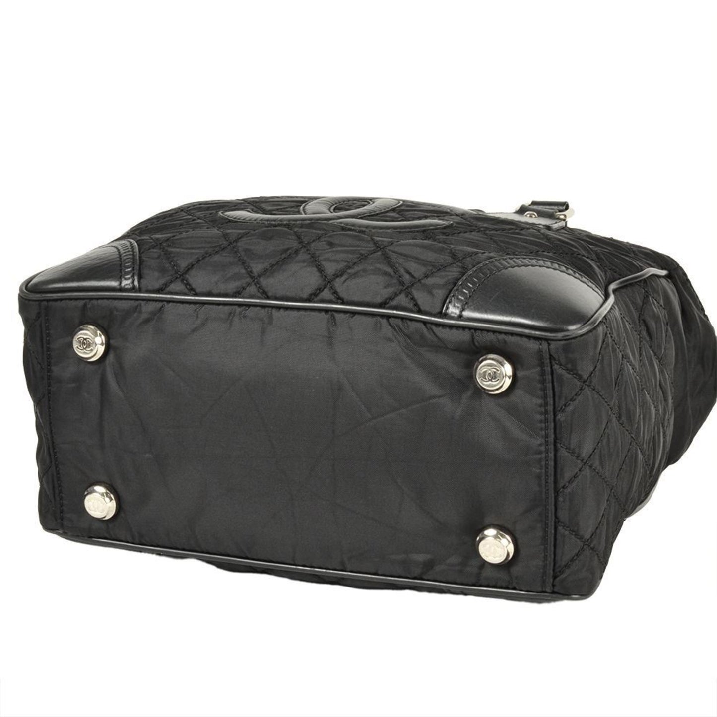 Chanel Nylon Black Tote Bags