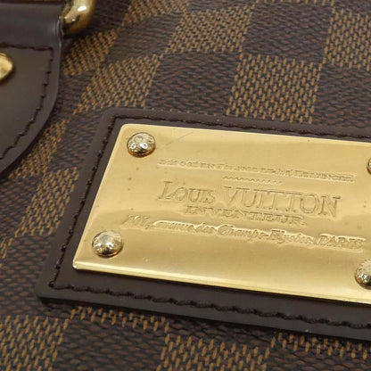 Louis Vuitton Coated Canvas Brown Handbags