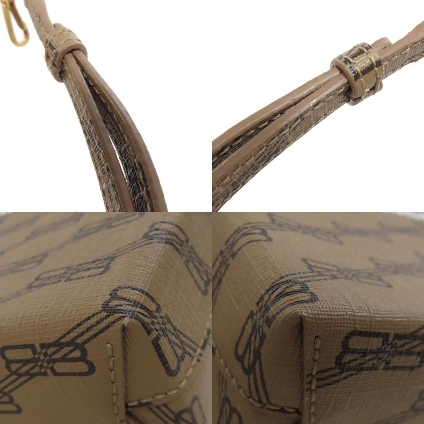 Balenciaga Pvc Brown Handbags