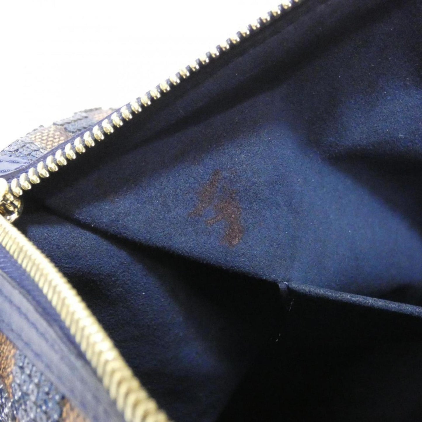 Louis Vuitton Coated Canvas Blue Travel Bags