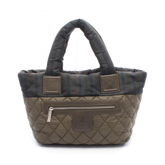 Chanel Nylon Green Tote Bags