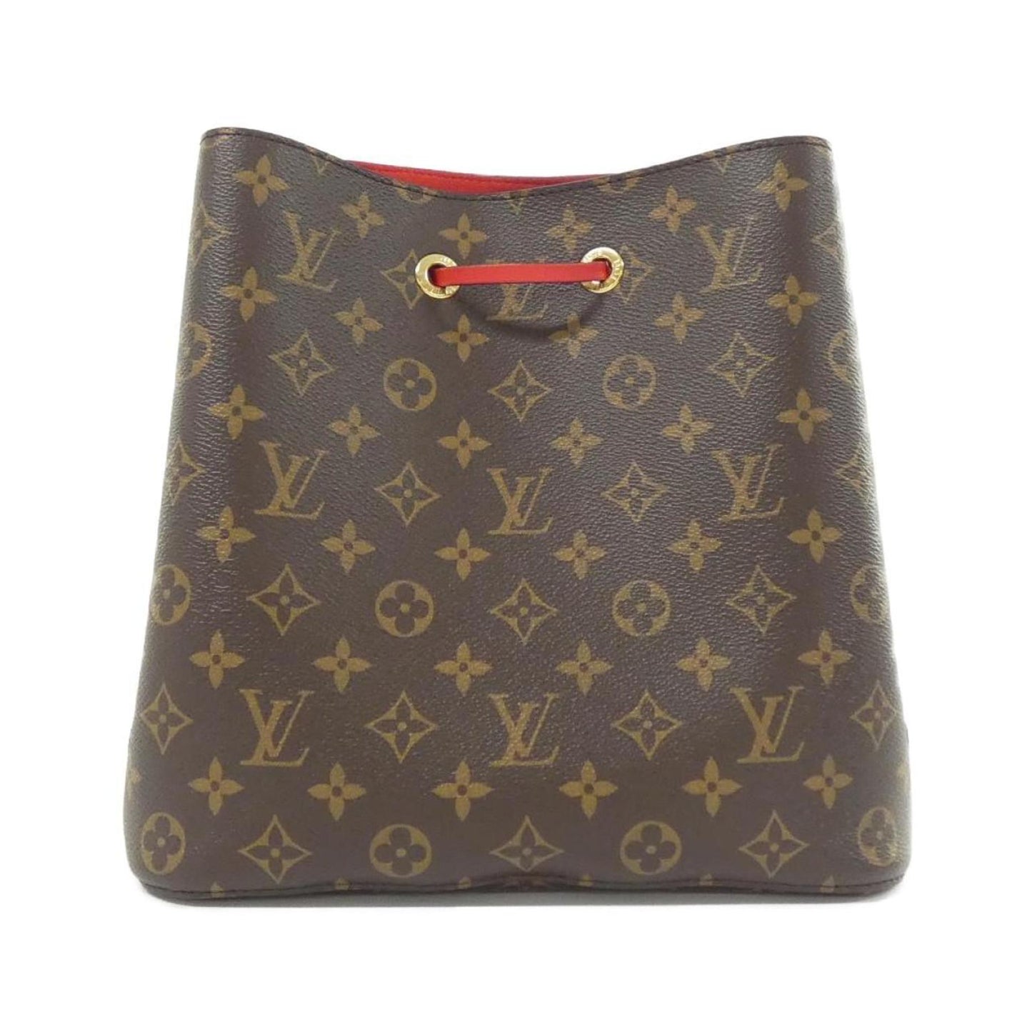 Louis Vuitton Coated Canvas Red Shoulder Bags