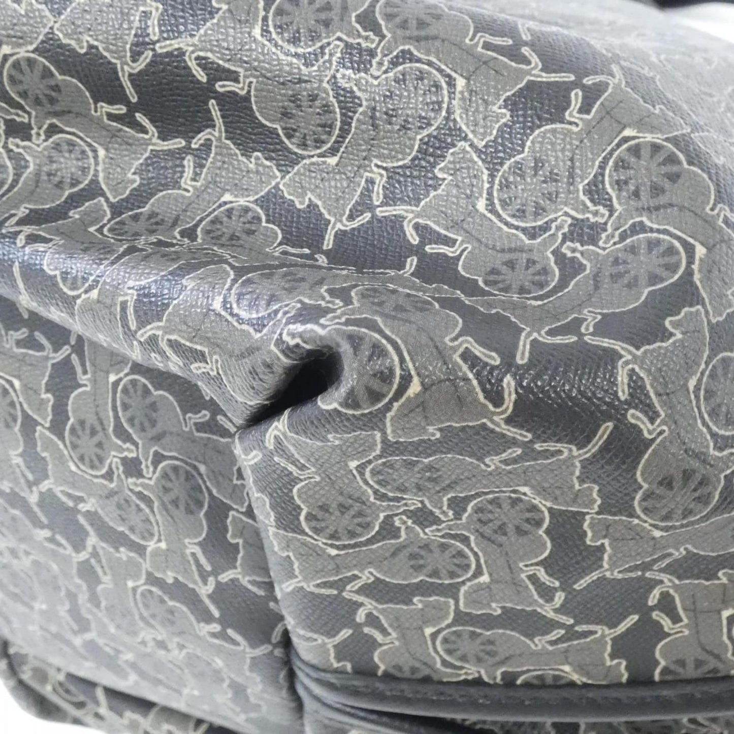 Celine Coated Canvas Black Handbags