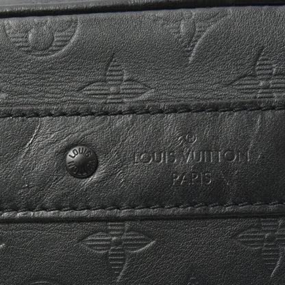 Louis Vuitton Monogram Canvas Black Clutch Bags
