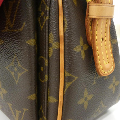 Louis Vuitton Coated Canvas Brown Shoulder Bags