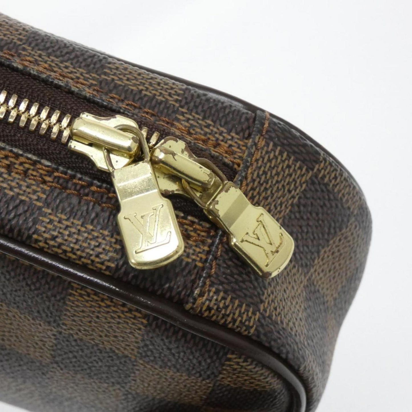 Louis Vuitton Coated Canvas Brown Shoulder Bags