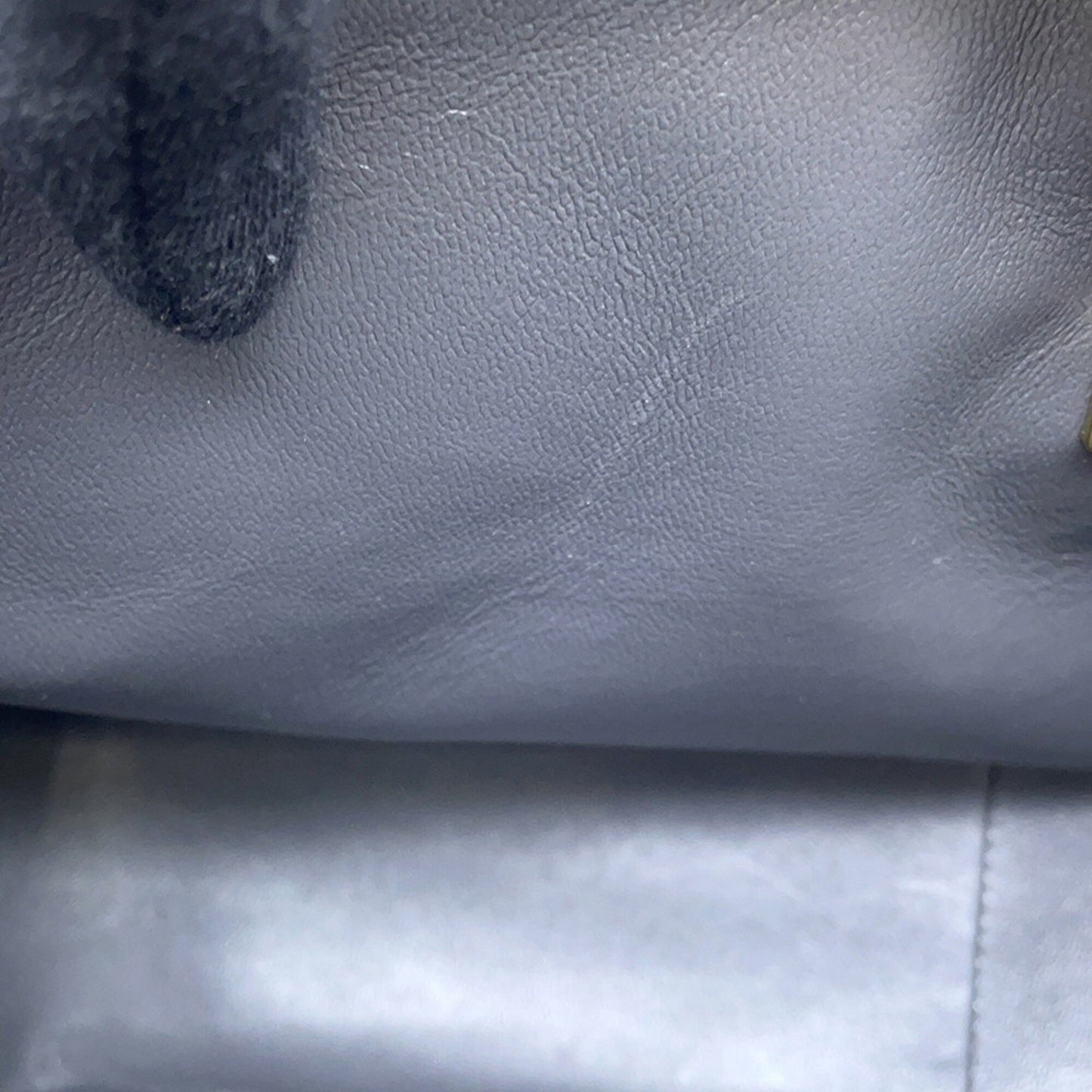 Chanel Calfskin Gray Shoulder Bags