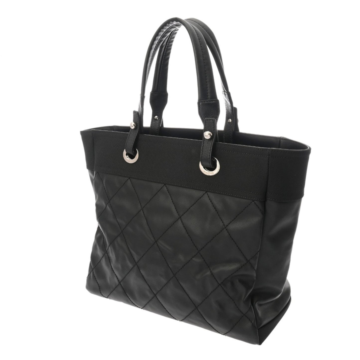 Chanel Canvas Black Tote Bags