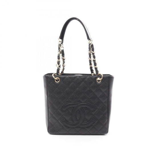 Chanel Calfskin Black Tote Bags