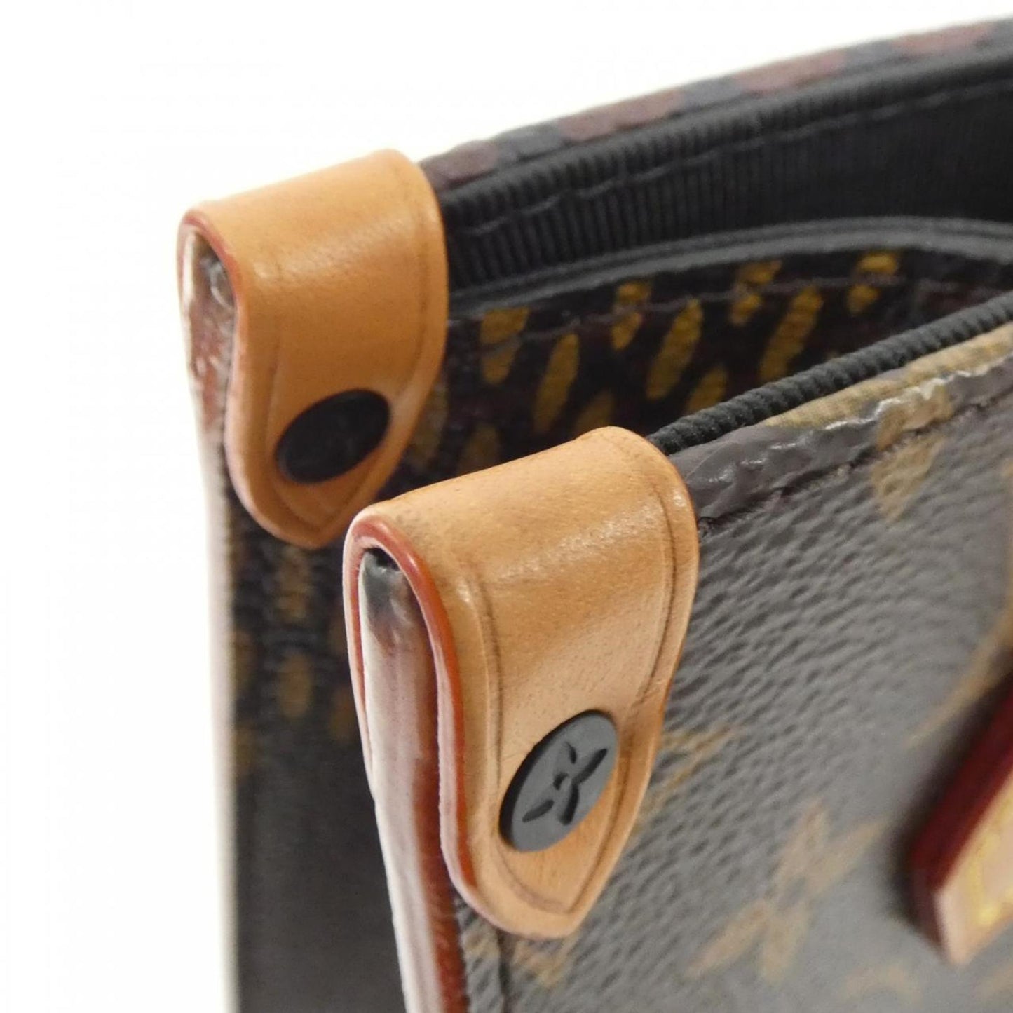 Louis Vuitton Coated Canvas Brown Handbags