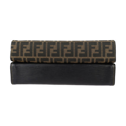 Fendi Canvas Black Handbags