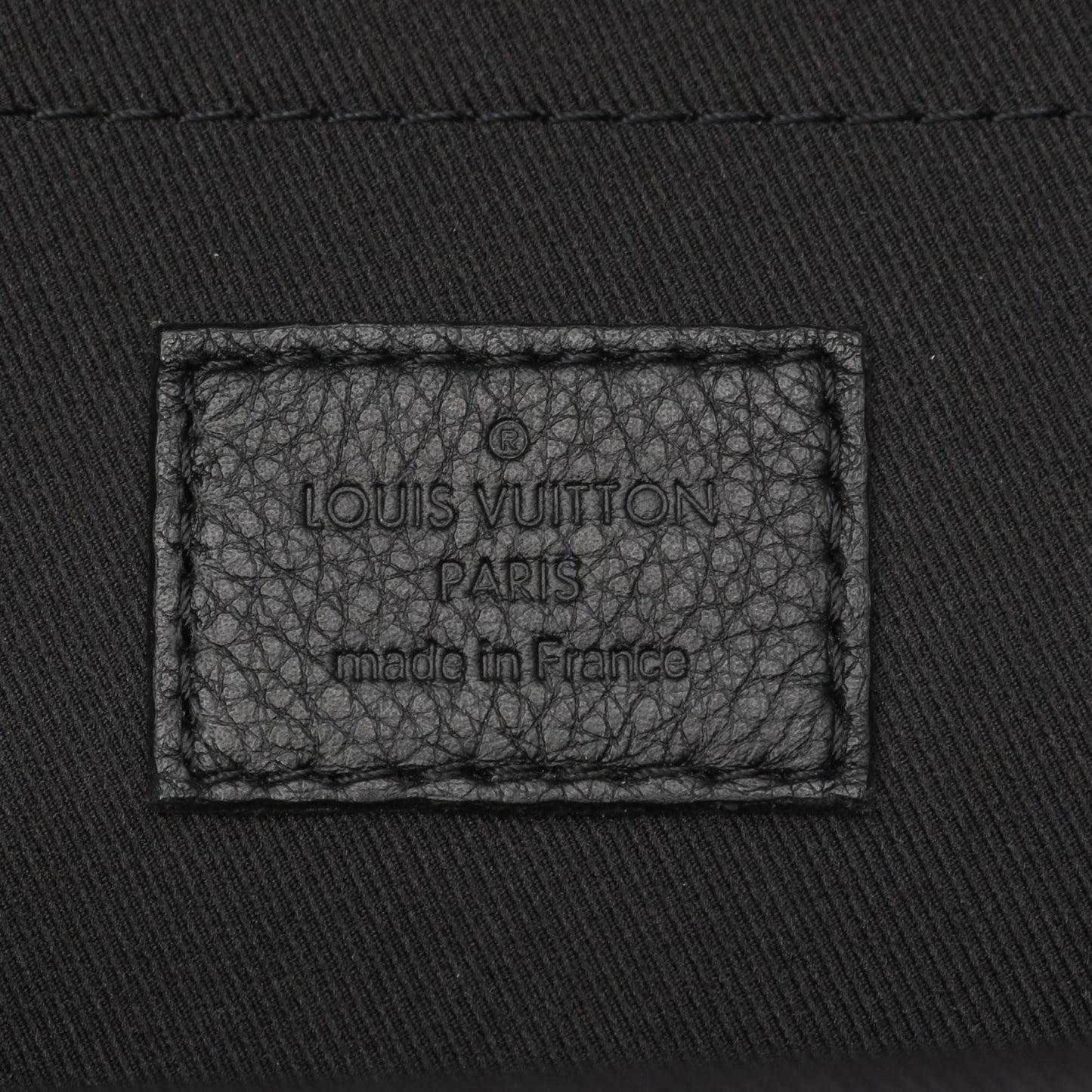 Louis Vuitton Coated Canvas Black Backpacks