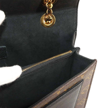 Louis Vuitton Monogram Canvas Black Shoulder Bags