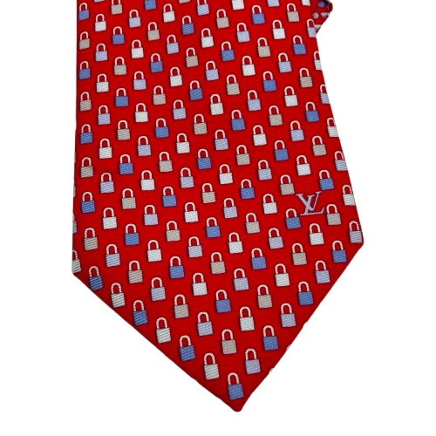 Louis Vuitton Silk Red Ties