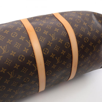 Louis Vuitton Coated Canvas Brown Travel Bags