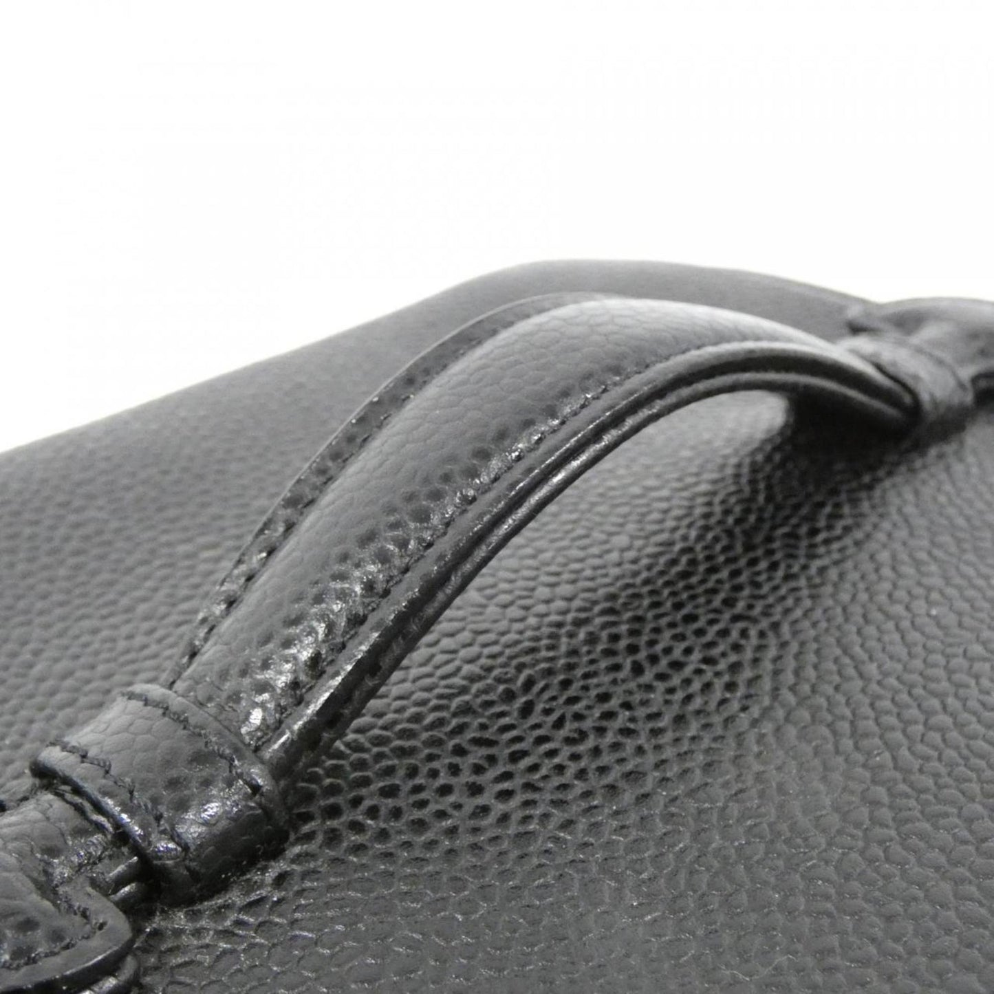 Chanel Calfskin Black Handbags