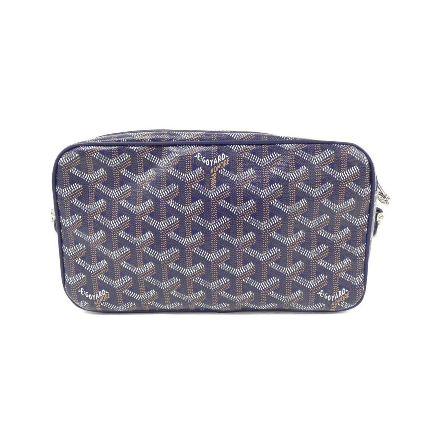 Goyard Coated Canvas Blue Shoulder Bags