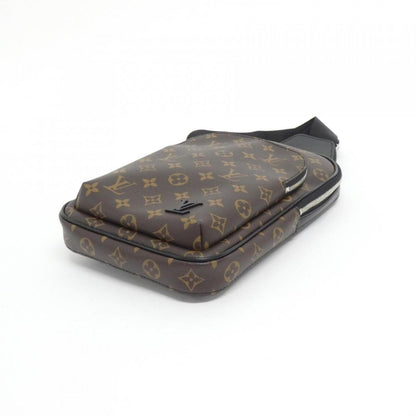 Louis Vuitton Coated Canvas Black Shoulder Bags