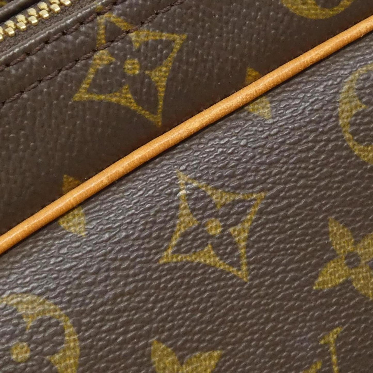 Louis Vuitton Coated Canvas Brown Shoulder Bags